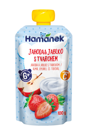 Strawberry & Apple with Quark
