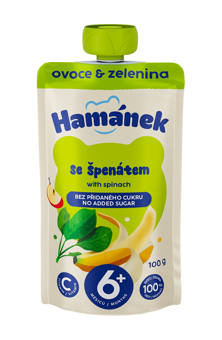 Jablko s Banánem & Špenátem