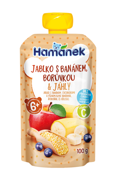 Jablko s Banánem, Borůvkou & Jáhly