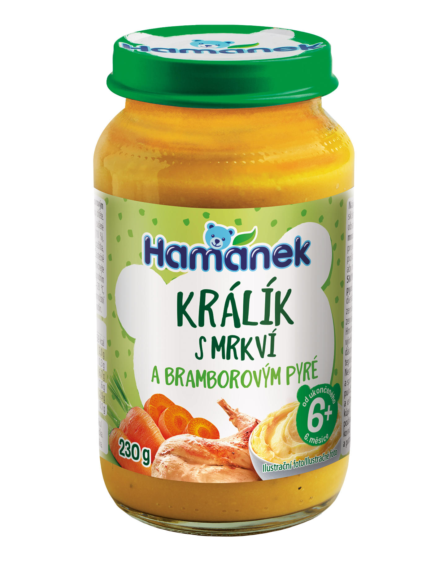 Králík s Mrkví a Bramborovým Pyré