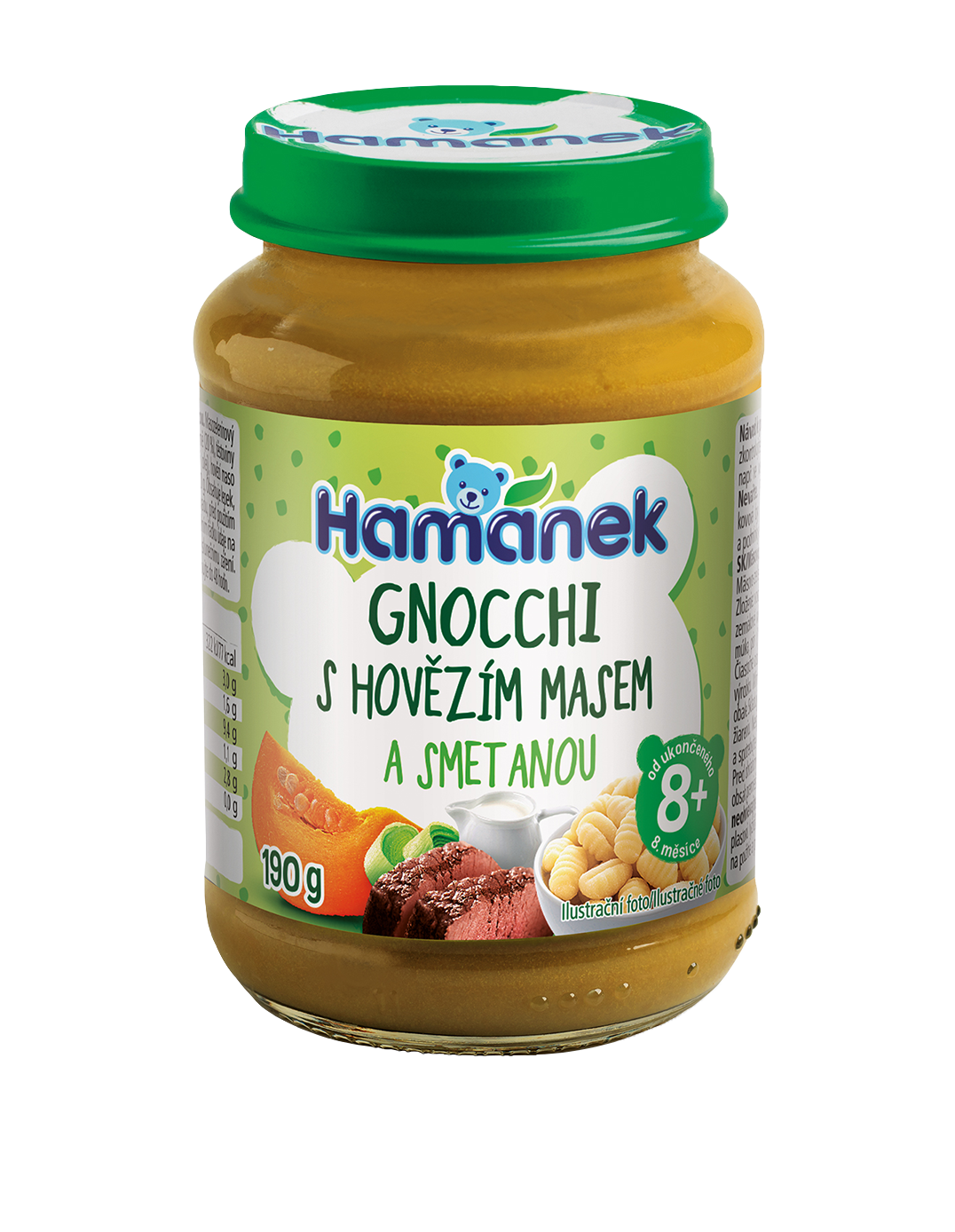 Gnocchi s Hovězím Masem a Smetanou