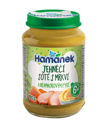 Jehněčí Soté s Mrkví a Bramborovým Pyré