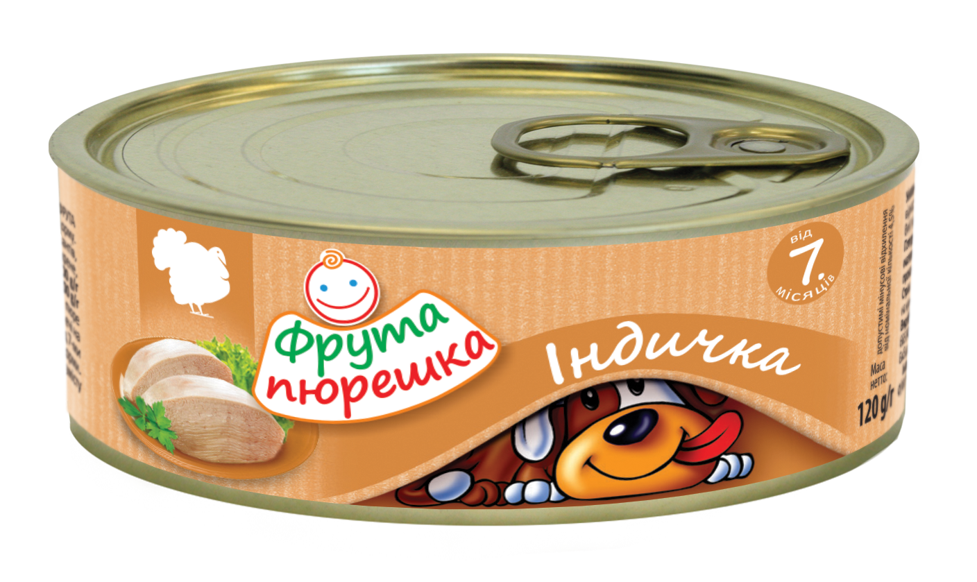 Пюре індичка 120г