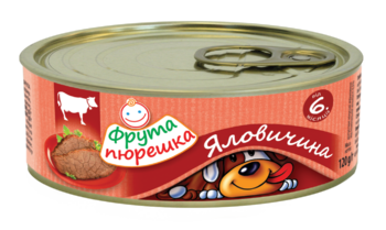 Пюре яловичина 120г
