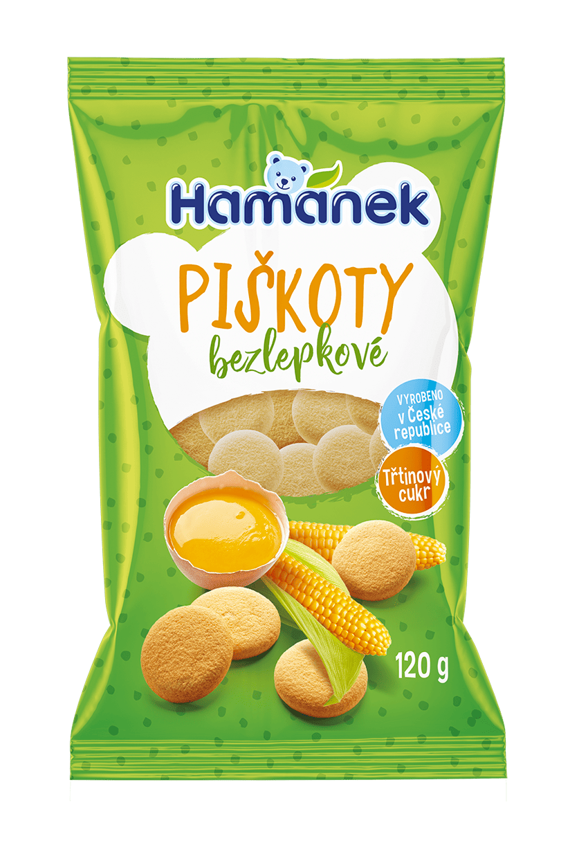 Bezlepkové piškoty