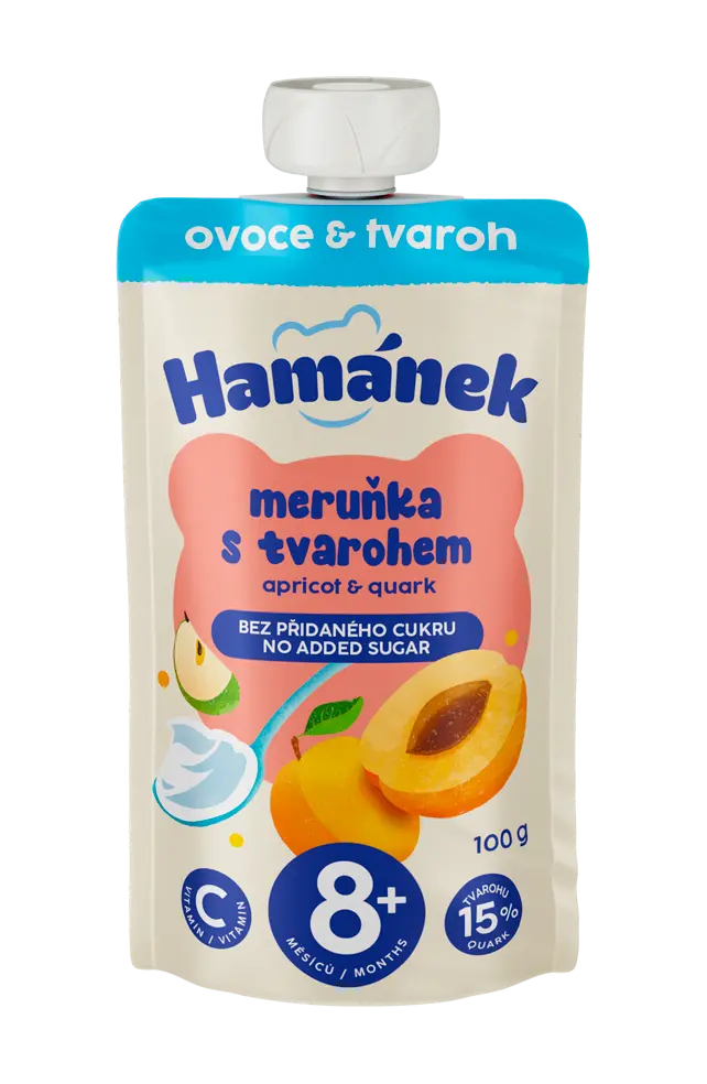 Meruňka s tvarohem
