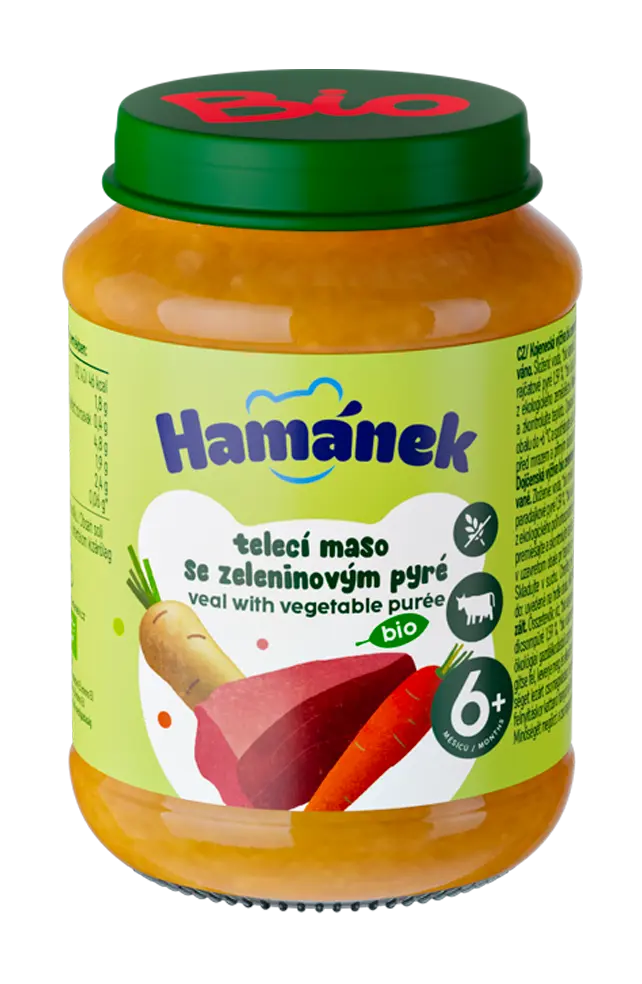 BIO Telec&iacute; maso se zeleninov&yacute;m pyr&eacute;