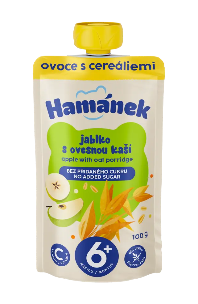 Jablko s ovesnou ka&scaron;&iacute;
