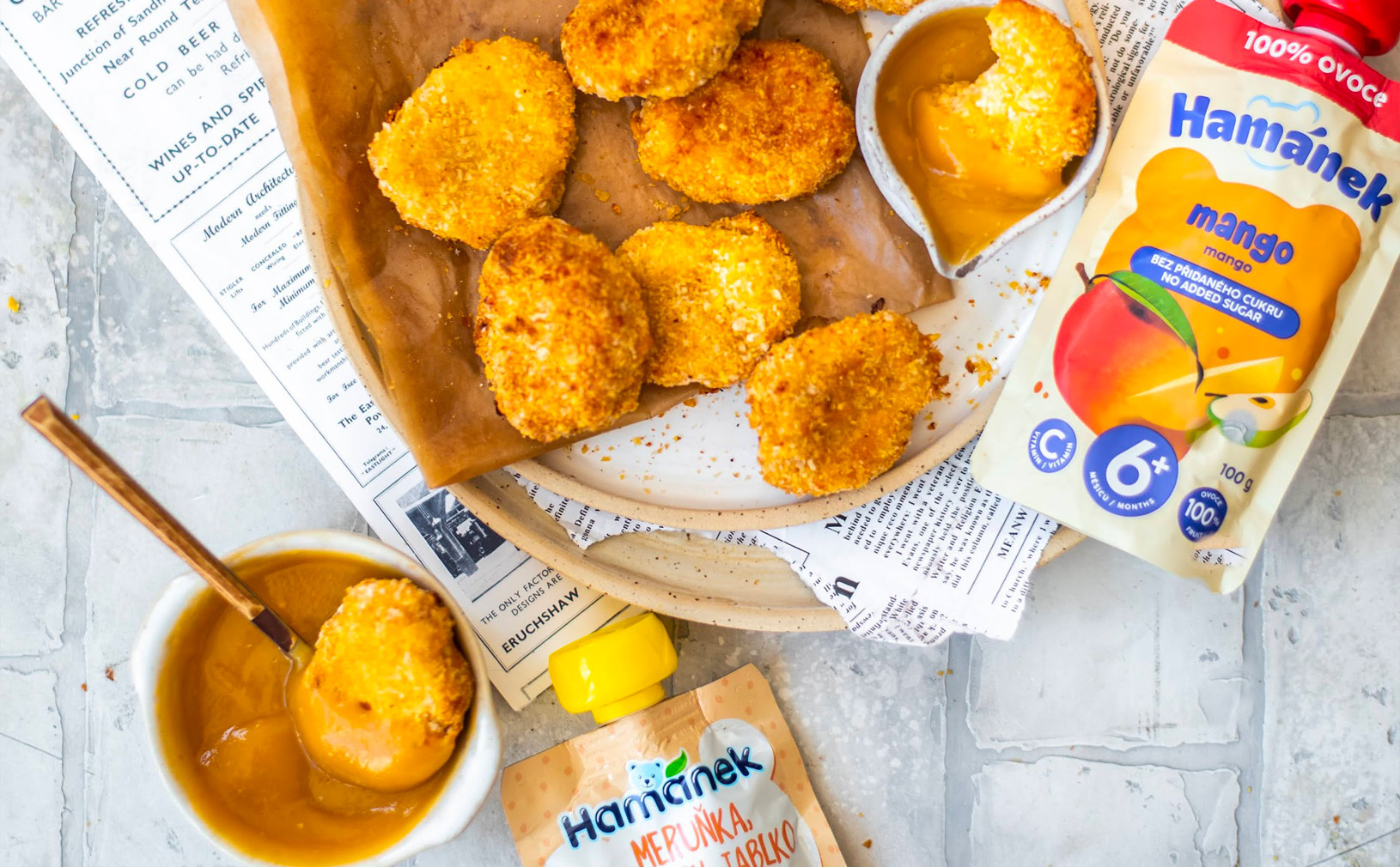 Křupavé kuřecí nugetky